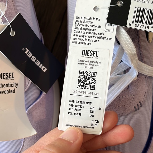 Diesel S-Racer size 39 sneaker - Picture 8 of 10